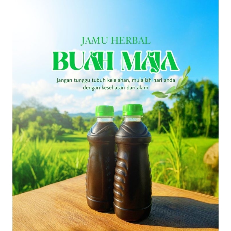 

Jamu herbal buah maja 600ml