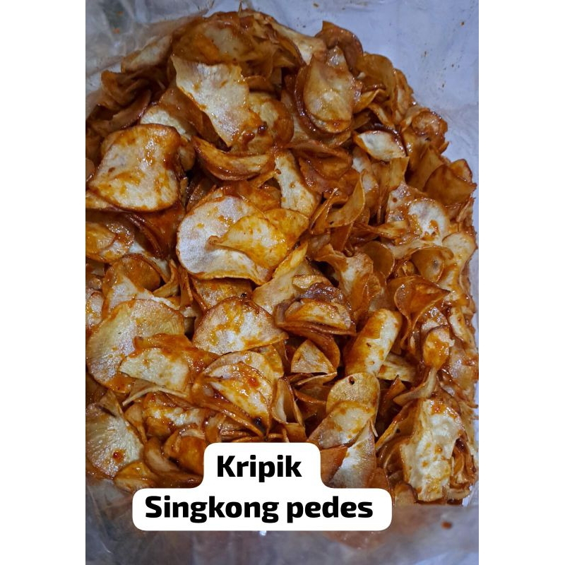 

Keripik Singkong Pedas 1kg/500g