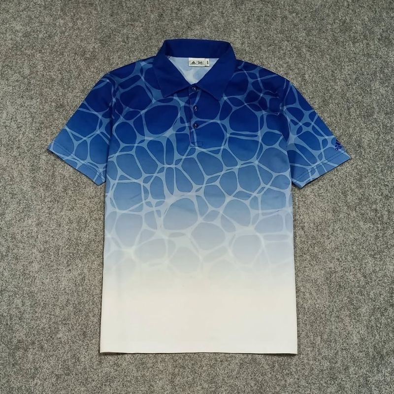 polo shirt olahraga pria lengan pendek ADIDAS size M second