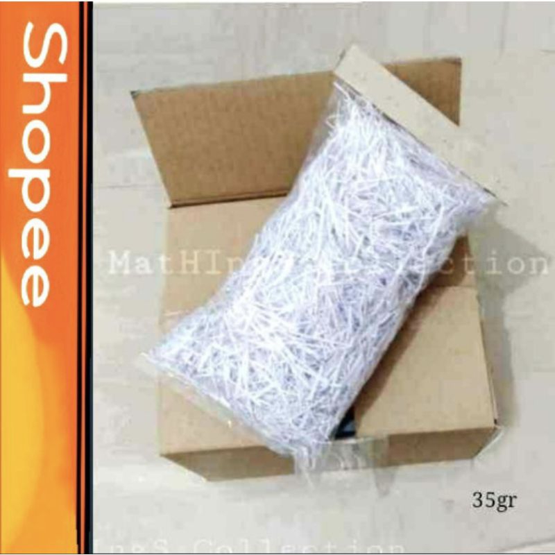 

Mie Kertas / Sherded Kertas Mie - Shredded Paper - Kertas Cacah Serut - Kertas awul