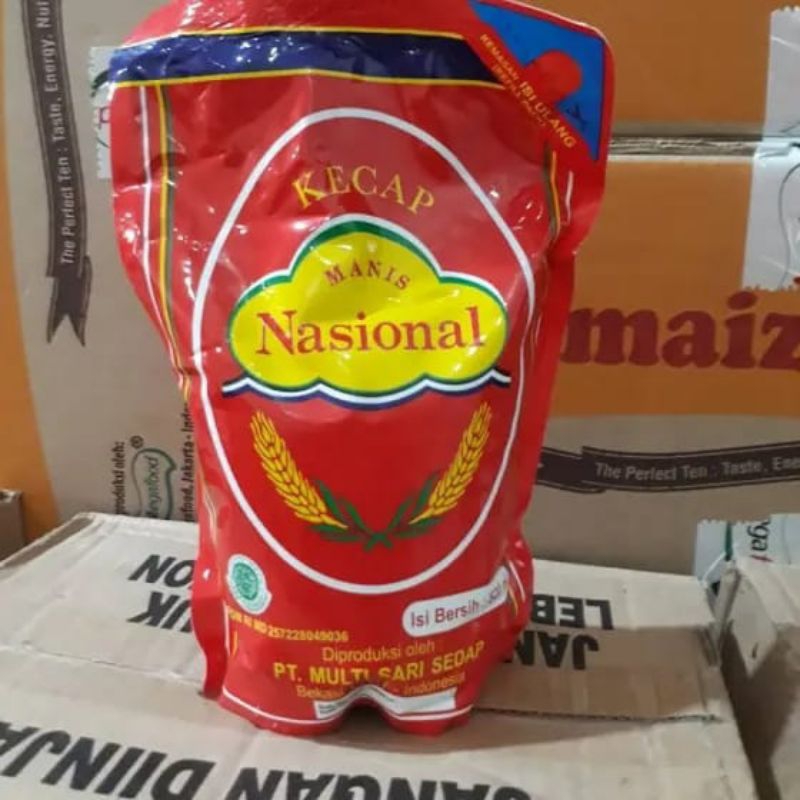 

Kecap Nasional Refil 1 dus isi 12