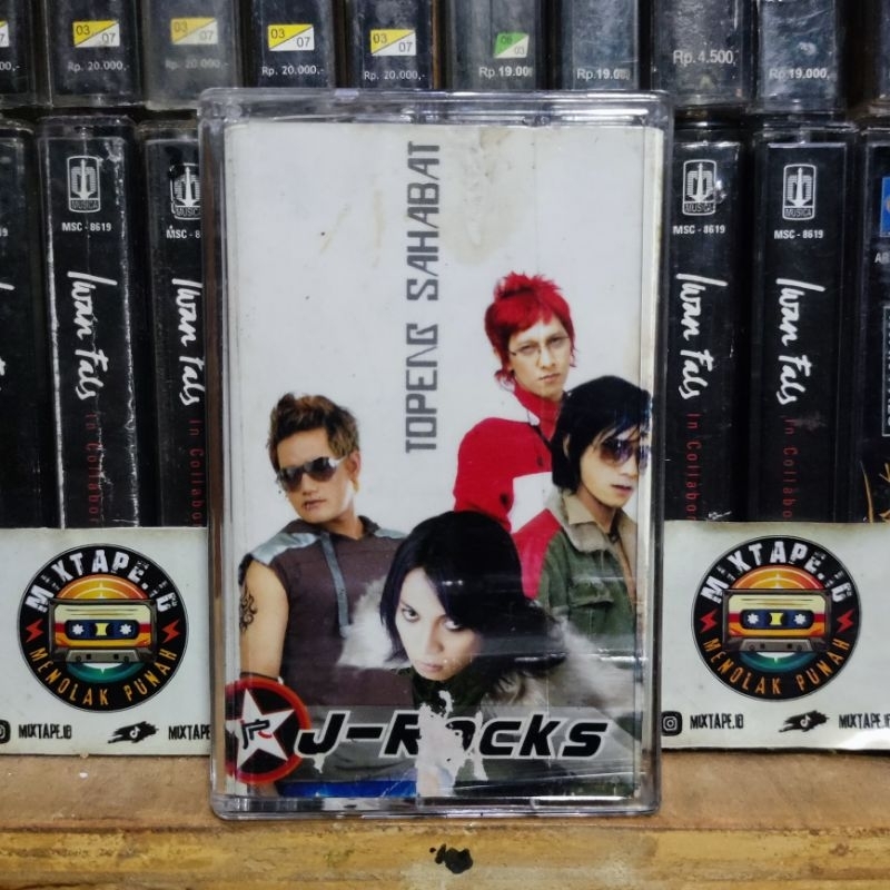 Kaset Pita - J-Rocks - Topeng Sahabat - J Rocks - Jrocks - Radio Tape - Kaset - Radio - Pemutar Kase