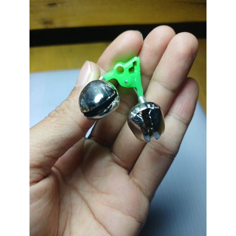 lonceng kerincingan model jepit pancing Joran Tegek