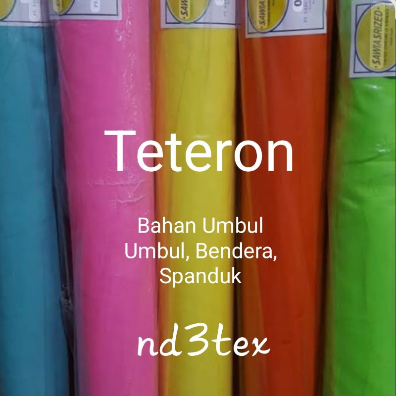 Roll Teteron Arwana / Sari Warna / Bahan Spanduk Bendera Umbul Umbul