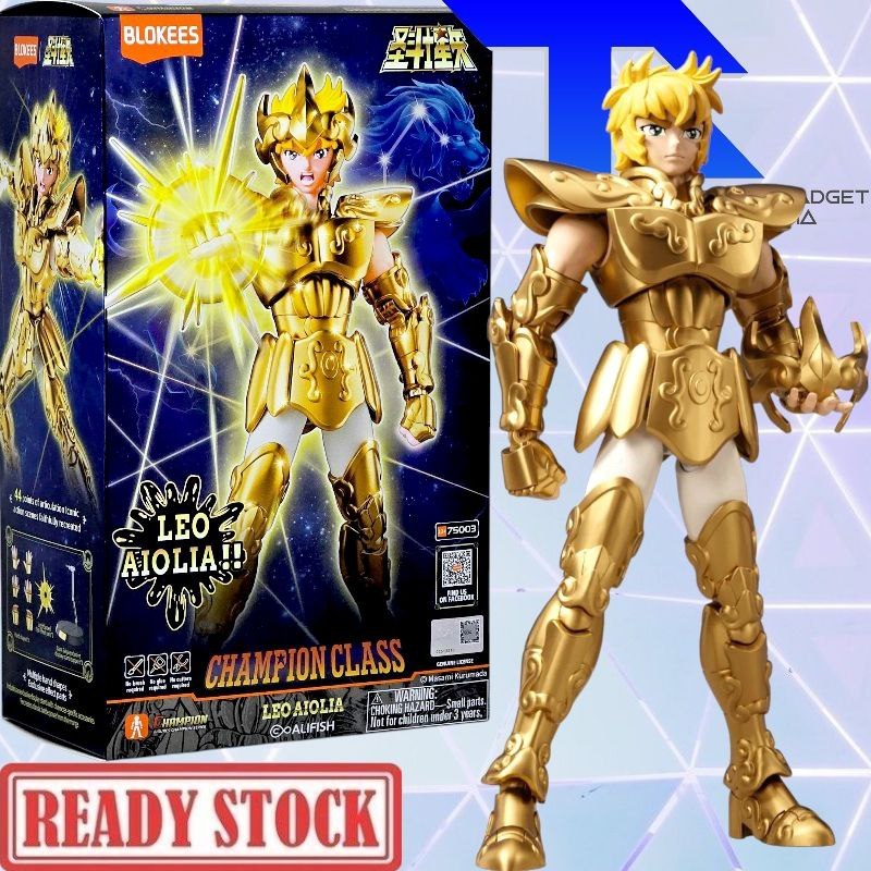 BLOKEES Saint Seiya Leo Aiolia 02 Champion Class Buluke Plamo 75003