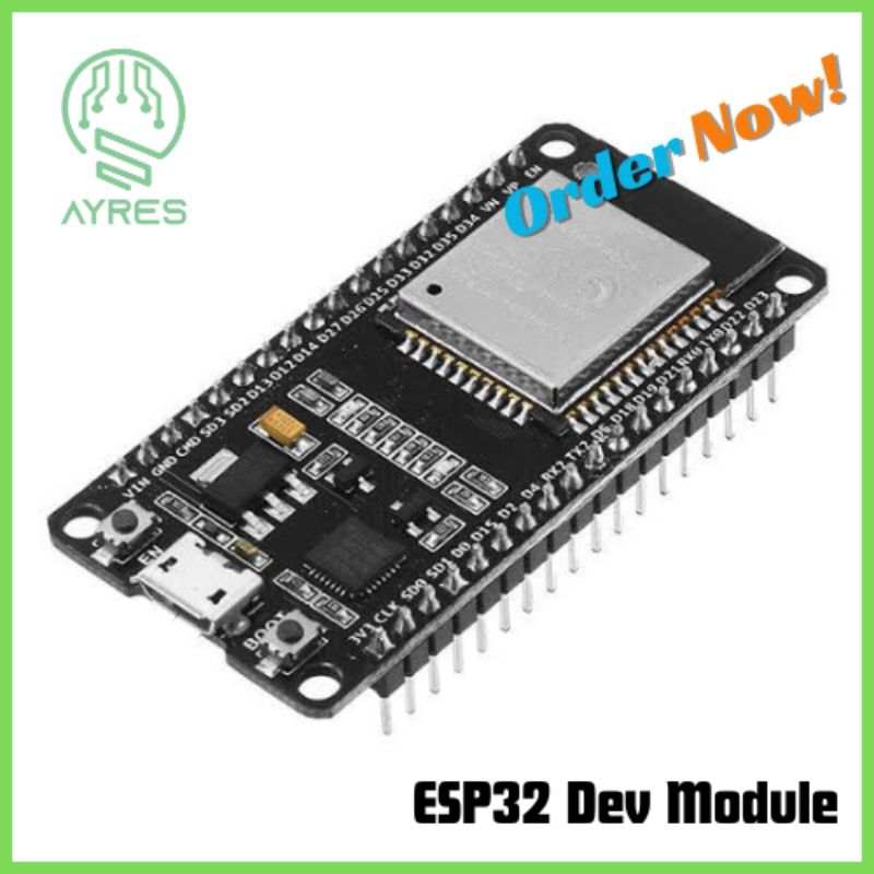 ESP32 ESP-32 DEVKITC V4 ORI WROOM-32D WIFI BLUETOOTH DEVELOPMENT BOARD