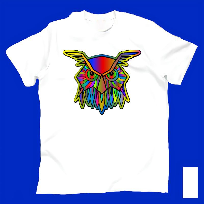 Baju Kaos Tshirt T Shirt Pria Laki Cowok Cewek Perempuan Unisex Anak Dewasa Gambar Animal Burung Han