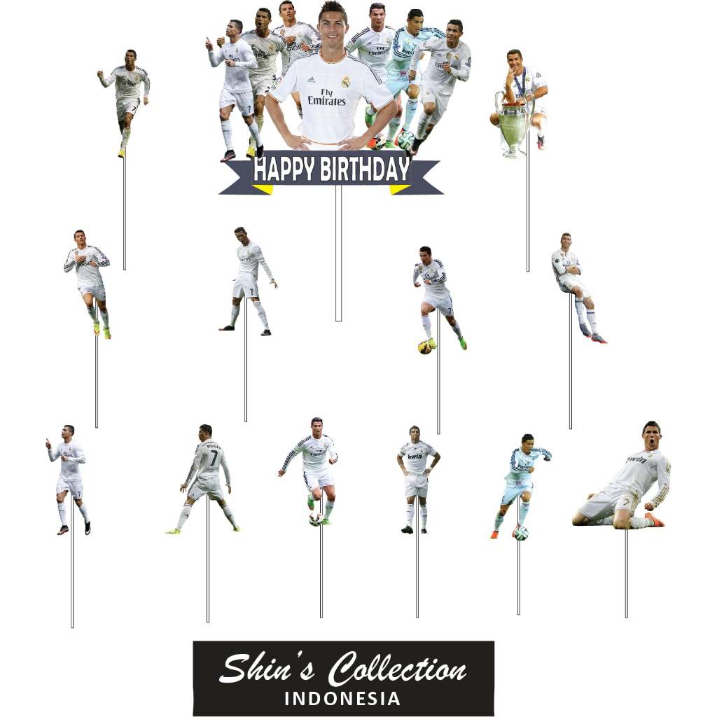 Cake topper Cristiano Ronaldo
