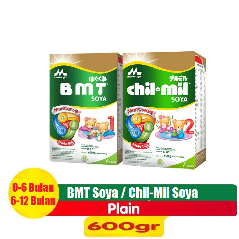 BMT Soya / Chil Mil Soya 600gr Susu Formula Bayi 0-6 Bulan 6-12 Bulan