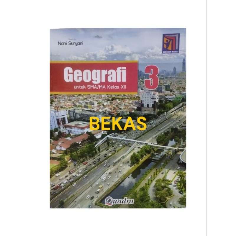 Geografi SMA Kelas 12 XII Kurikulum Merdeka Quadra
