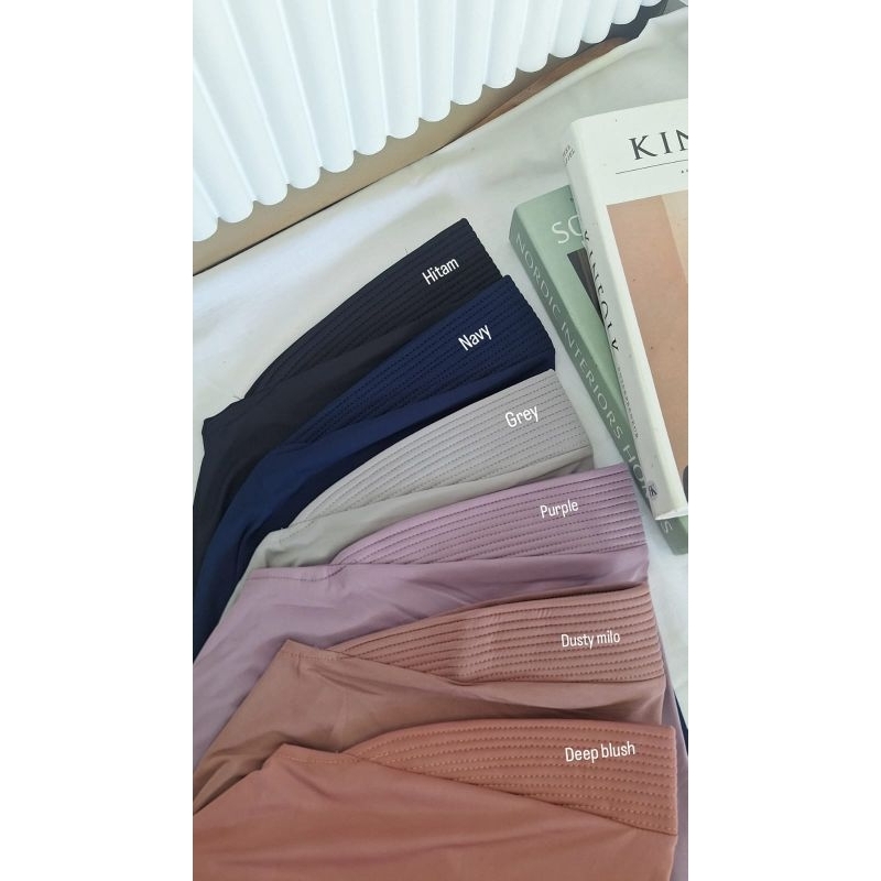 Bergo sport Ukuran M Bergo hijab kerudung Hiba instan