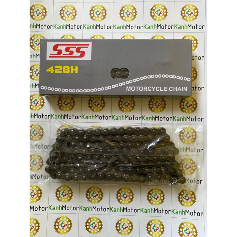 Rantai CHAIN SSS 428H 110L 120L 130L HITAM MOTOR KLX DTRACKER WR155 CRF CBR150 CB150 VERZA MEGAPRO G
