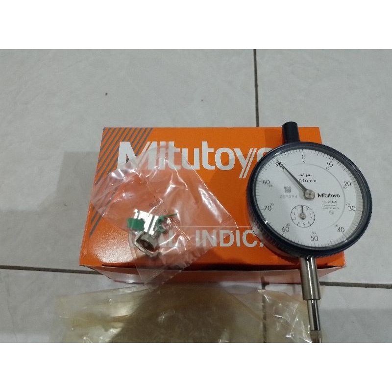 dial mitutoyo second normal dan baru original made in japan