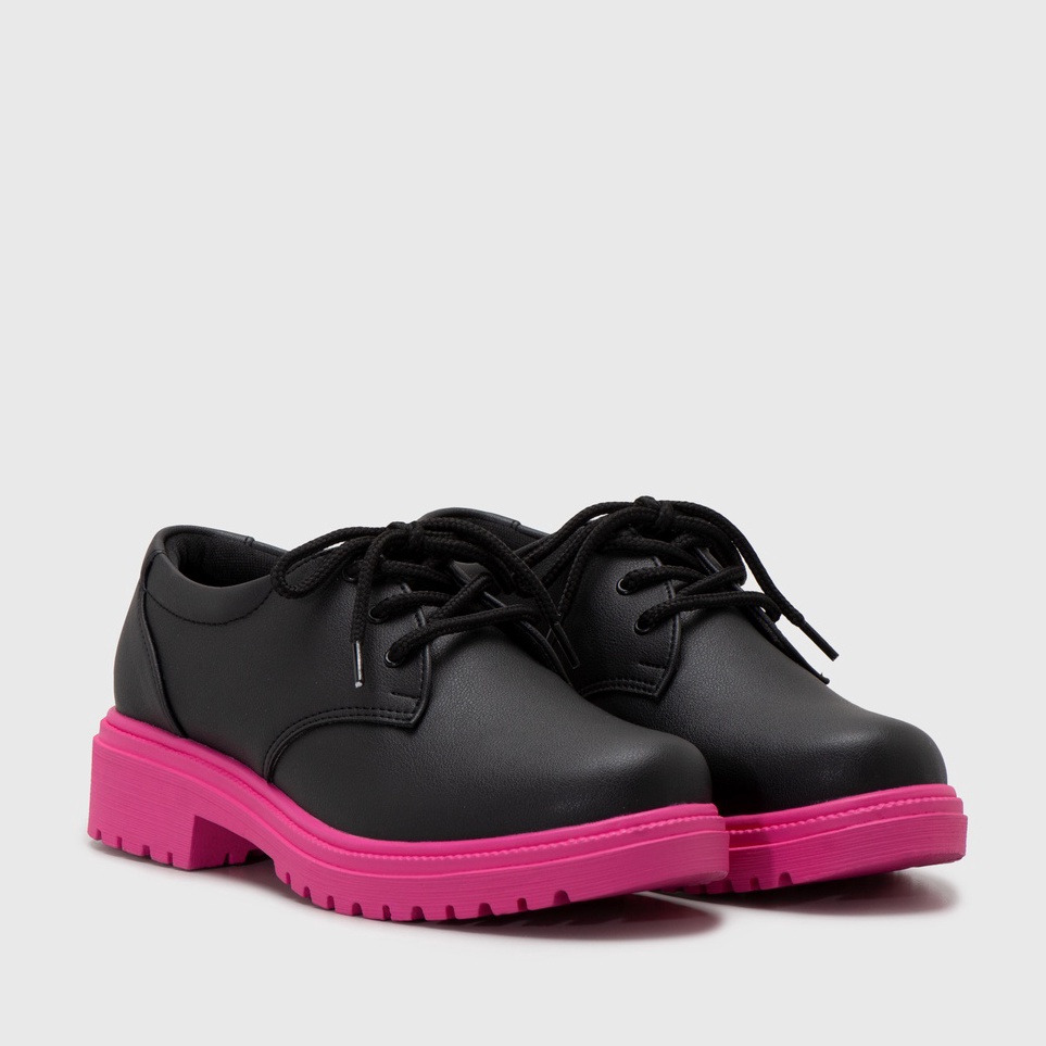 KODE I86S Adorableprojects  Vailey Oxford Matte Fuchsia  Derby Shoes