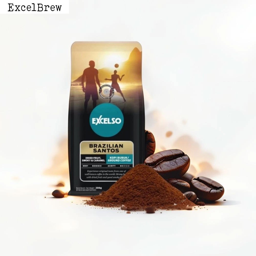 

Excelso Kopi Brazilian Santos Ground 200Gr