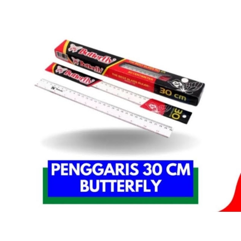 

BUTTERFLY PENGGARIS 30 CM ISI 12 BJ 1 PAK / PAK