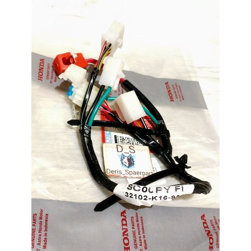 kabel aki Scoopy fi kabel body bagian aki Scoopy fi