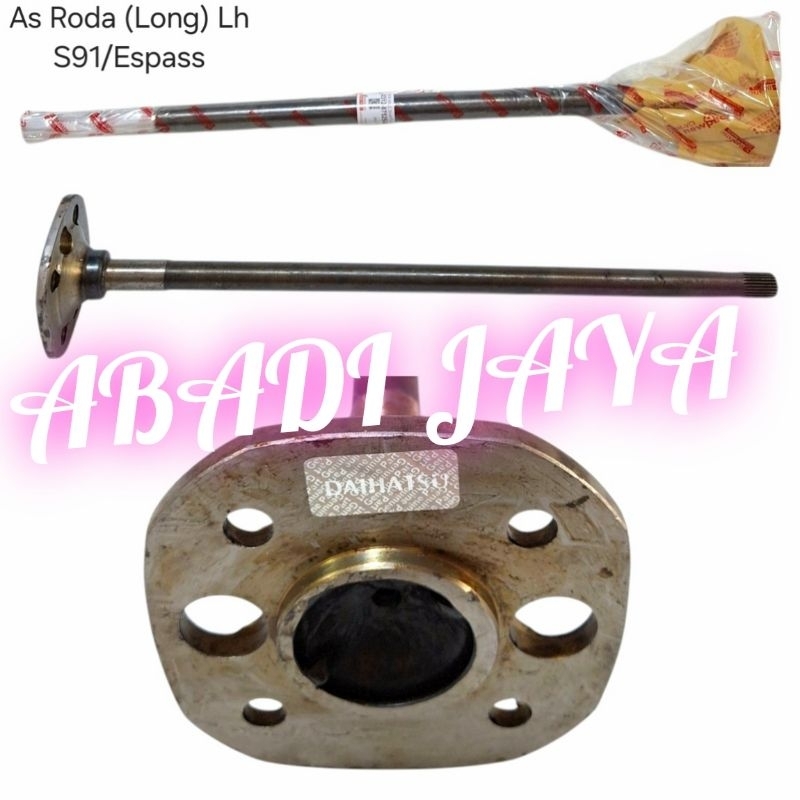 AS RODA BELAKANG DAIHATSU S91 ESPASS LONG KIRI LH ORIGINAL