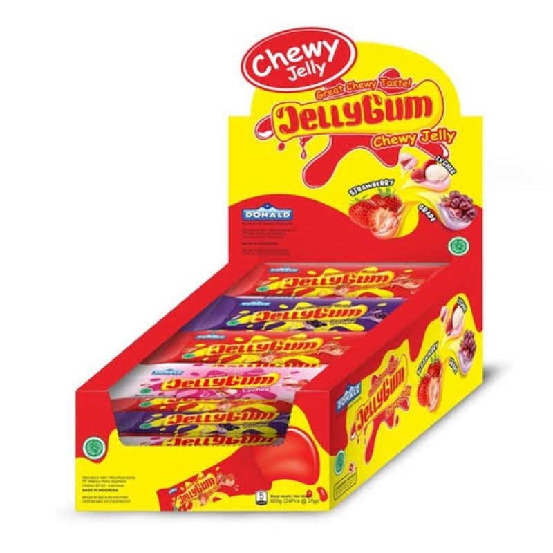 

JELLY GUM DONALD ISI 24PCS MURAH