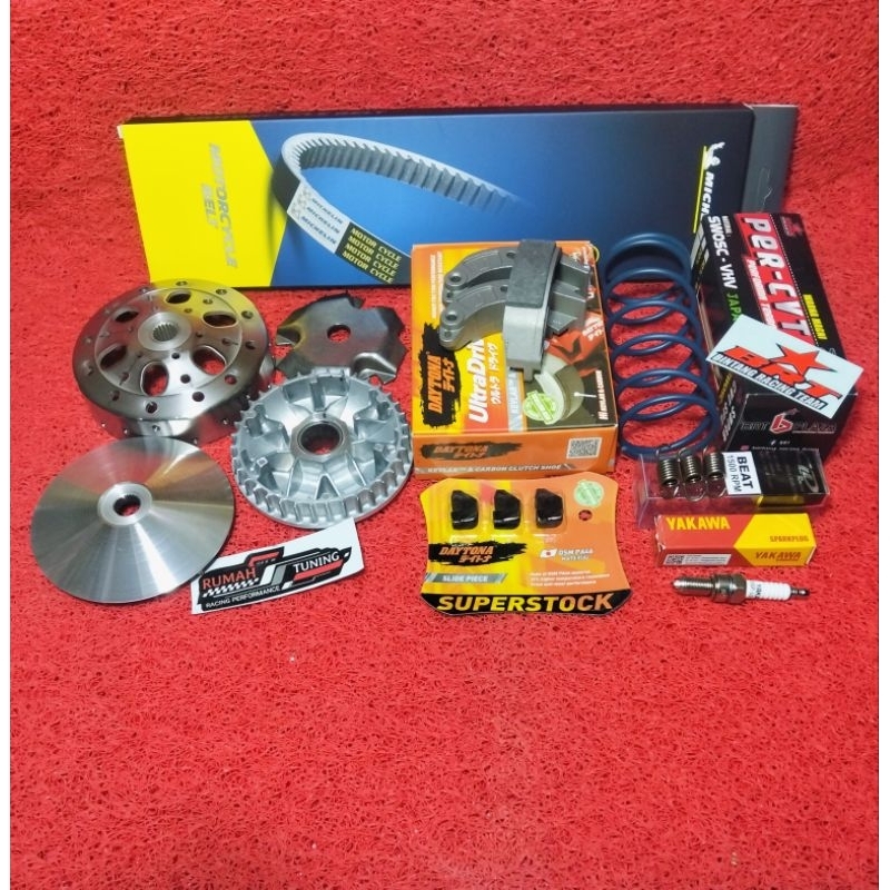 FULL UPGRADE CVT KIRIAN K44 BEAT ESP BEAT POP BEAT STREET OLD SCOOPY FI VARIO 110 LED MANGKOK GANDA 