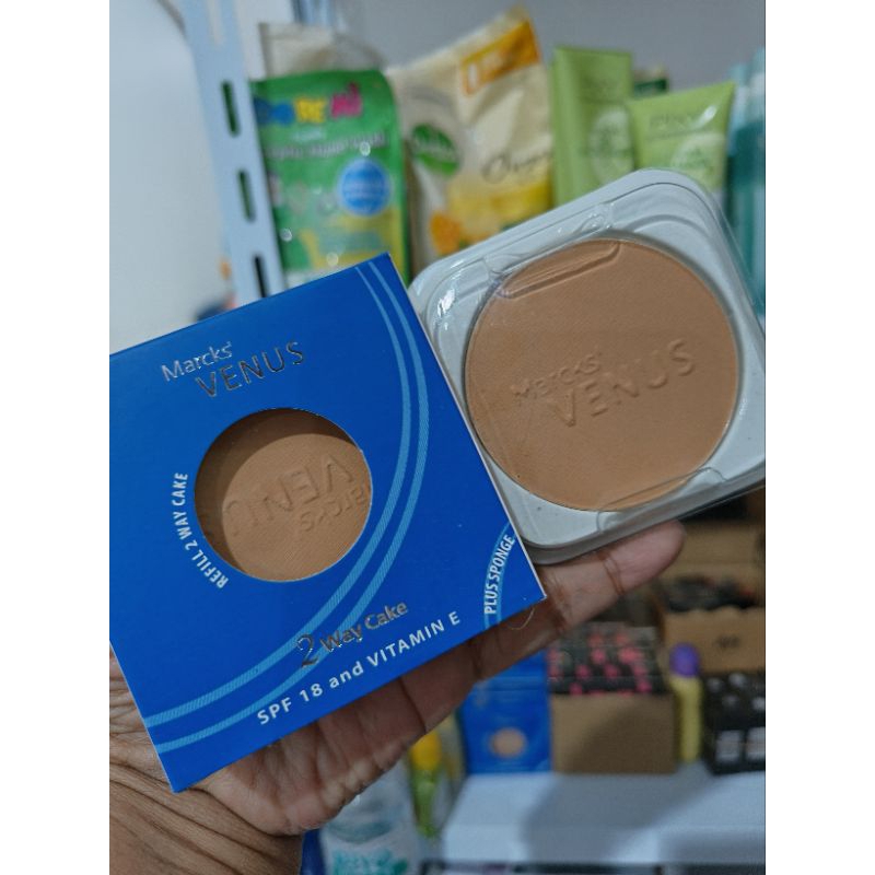 MARCKS VENUS Refill Bedak Two Way Cake 12gr / VARIAN REANDOM
