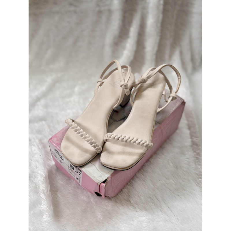 Polla Polly heels - White