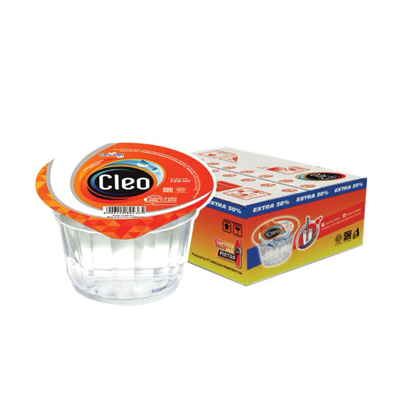 

CLEO 120ML GELAS EXTRA 25% ISI 40 Gelas
