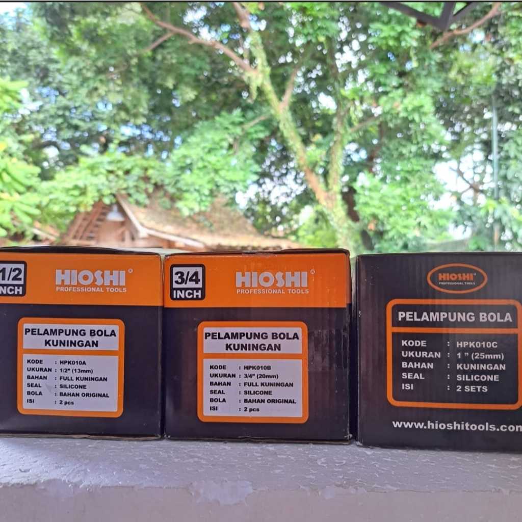 HIOSHI Pelampung Bola Kuningan