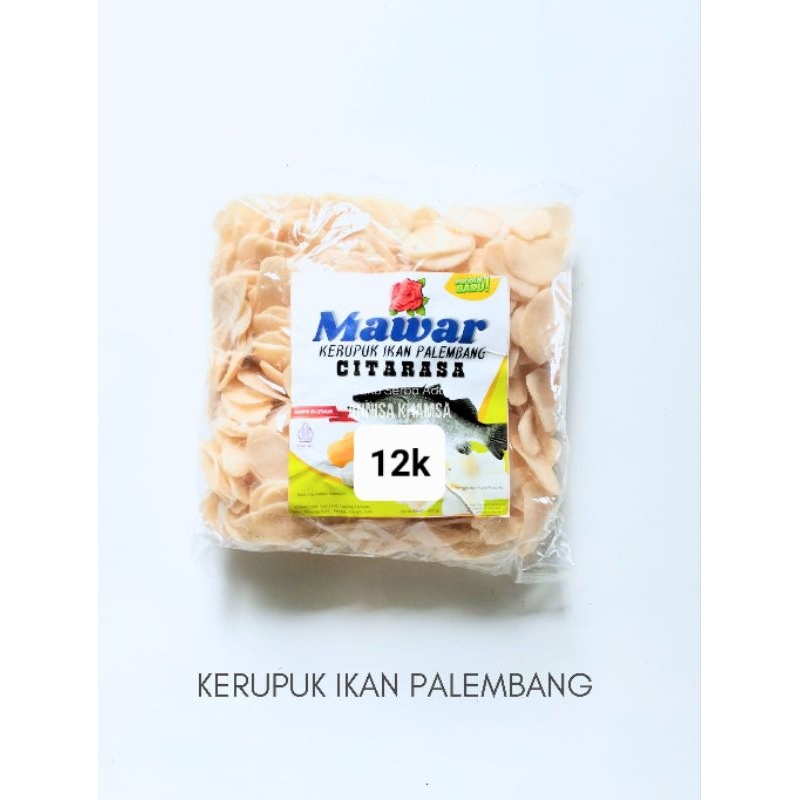 

[ 500 G ] KERUPUK IKAN PALEMBANG CAP MAWAR