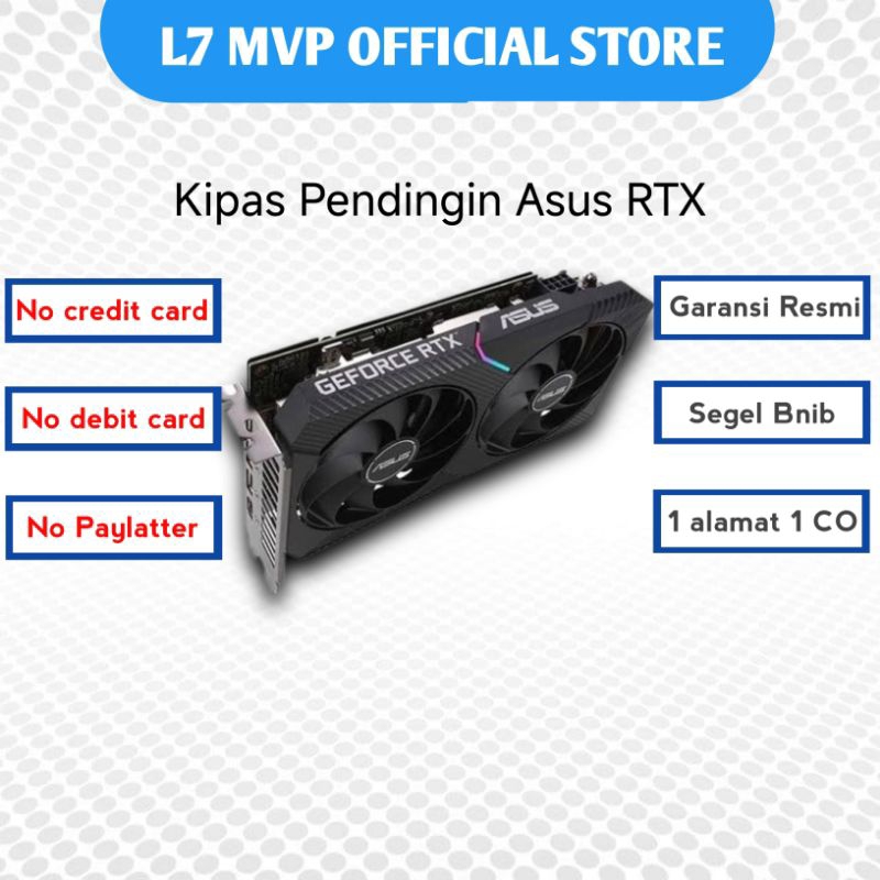 Kipas Pendingin Asus GeForce RTX Second