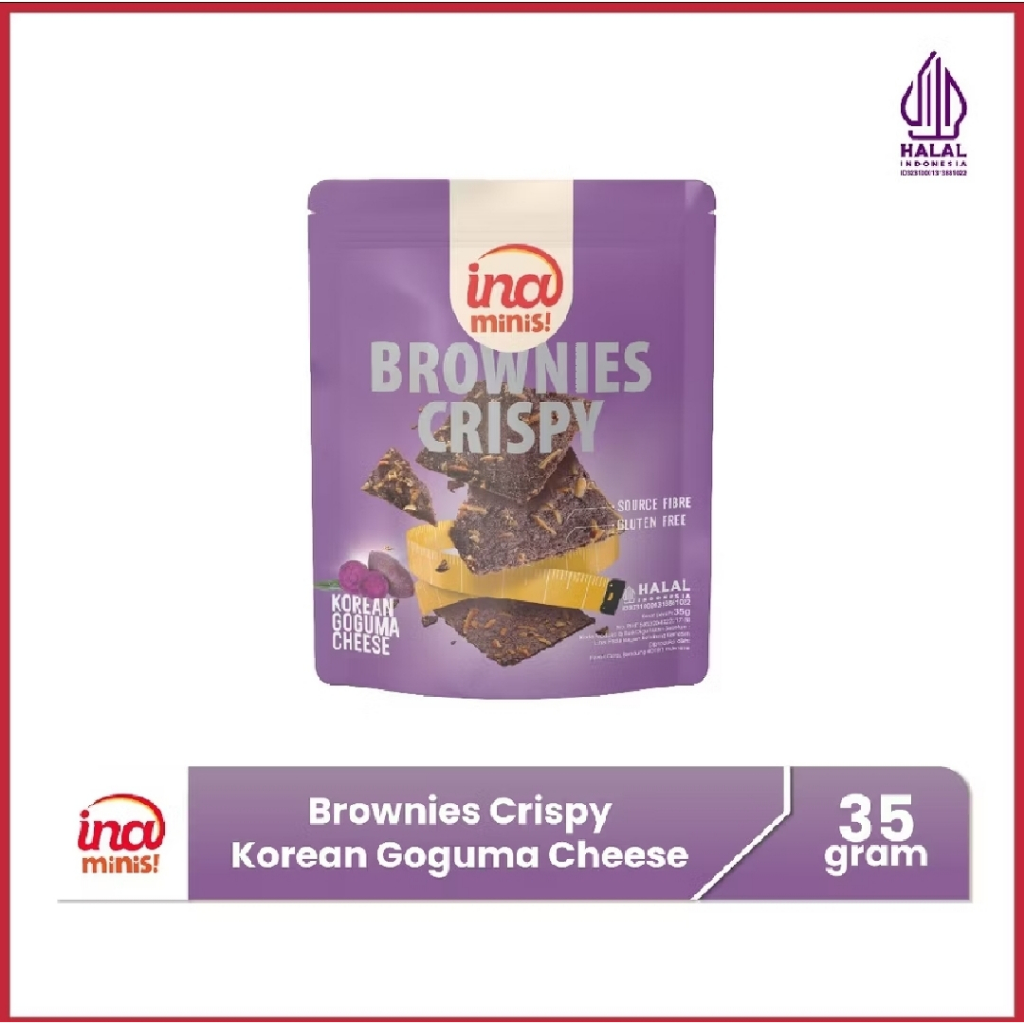

Ina Minis Brownies Crispy Korean Goguma Cheese by Ina Cookies
