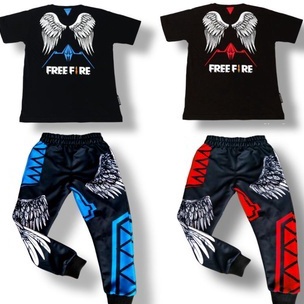 KODE U25Y Celana ENJEL FF dan Baju FF Celana BNL ANGEL FF