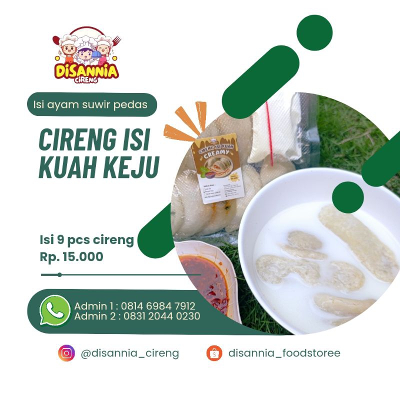 

Cireng isi ayam suwir kuah keju_by disanniafood