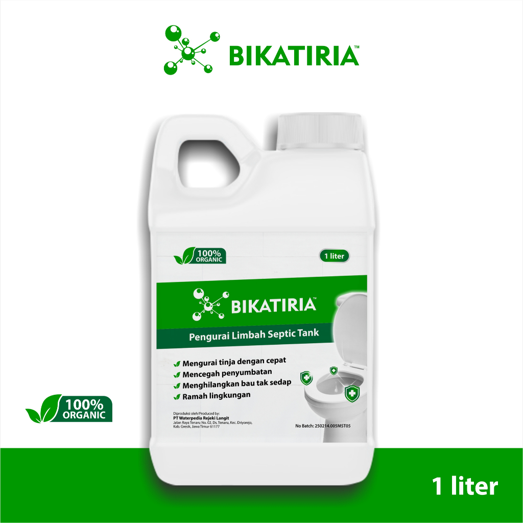 BIKATIRIA BAKTERI PENGURAI TINJA SEPTIC TANK BWST-05  Bakteri Pengurai Limbah Septic Tank