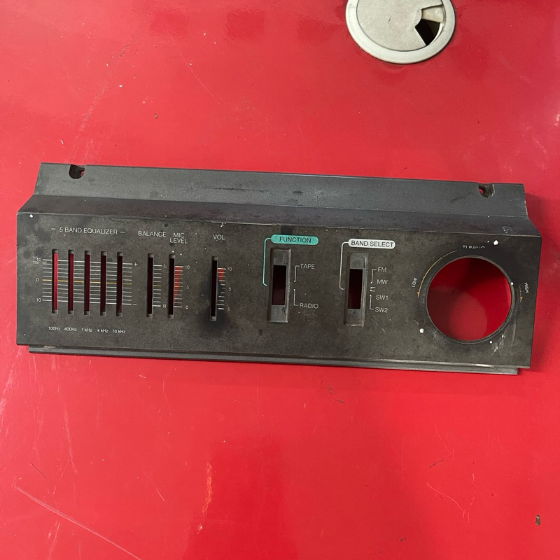 Cover Case Atas Radio Tape Polytron Grand Compo PSC 36 WA PSC-36 Original Copotan