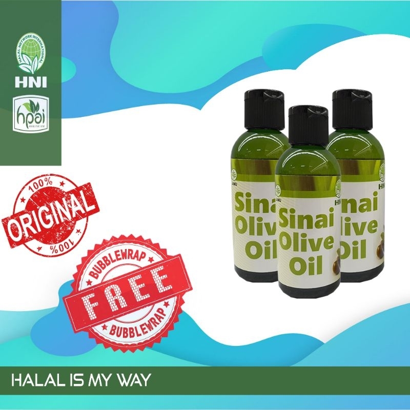 

Minyak Zaitun Extra Virgin HNI 60 Ml | Sinai Extra Olive Virgin Oil Original