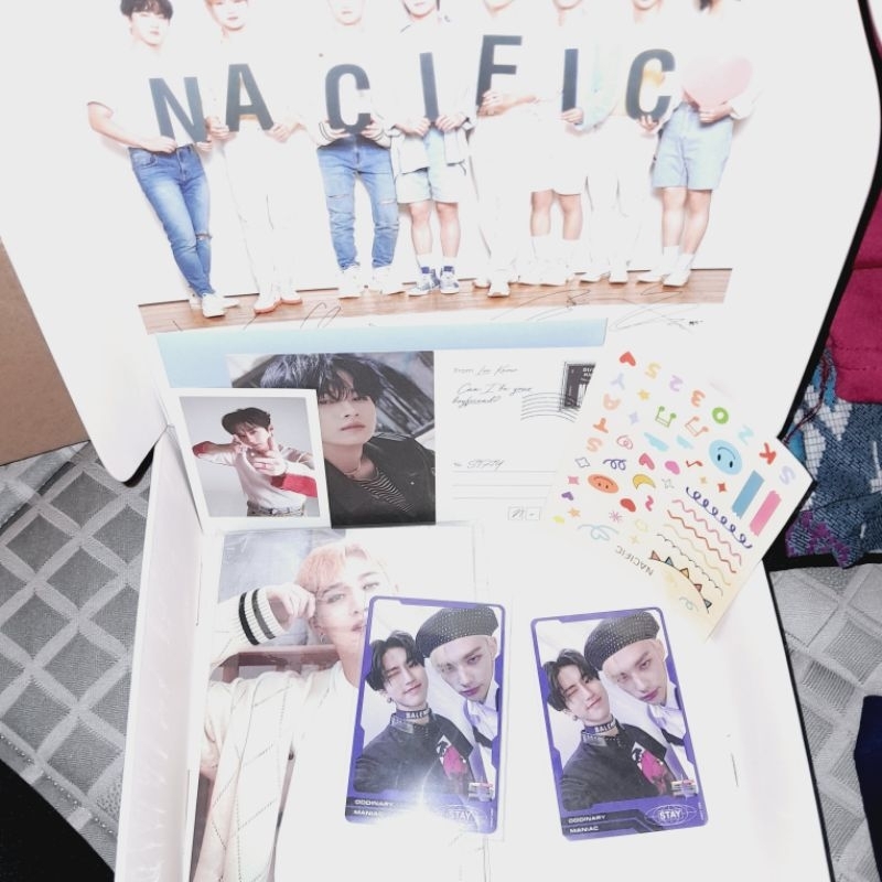 

Paket Stray Kids Lee know polarid, hyunjin han tc, stiker, accordion full member