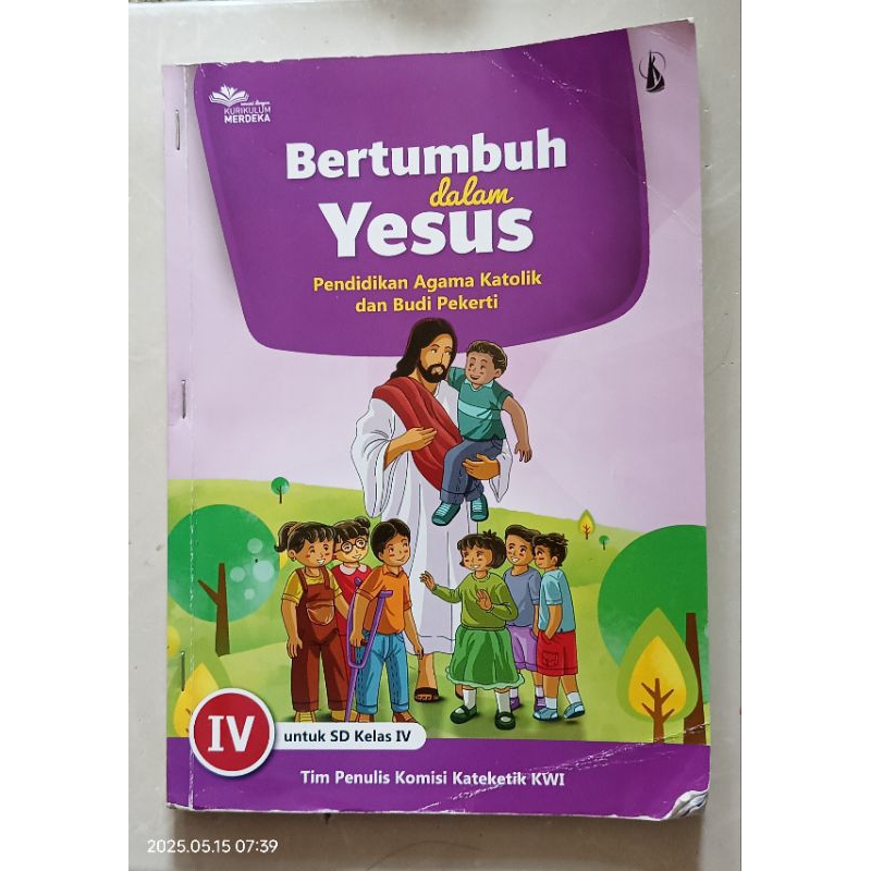 Buku Pendidikan Agama Katolik dan Budi Pekerti  kelas 4