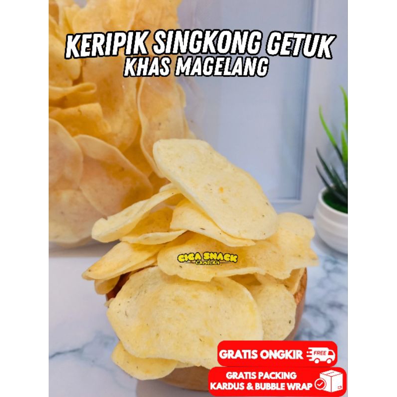 

Keripik Singkong Getuk Khas Magelang Spesial 500gram