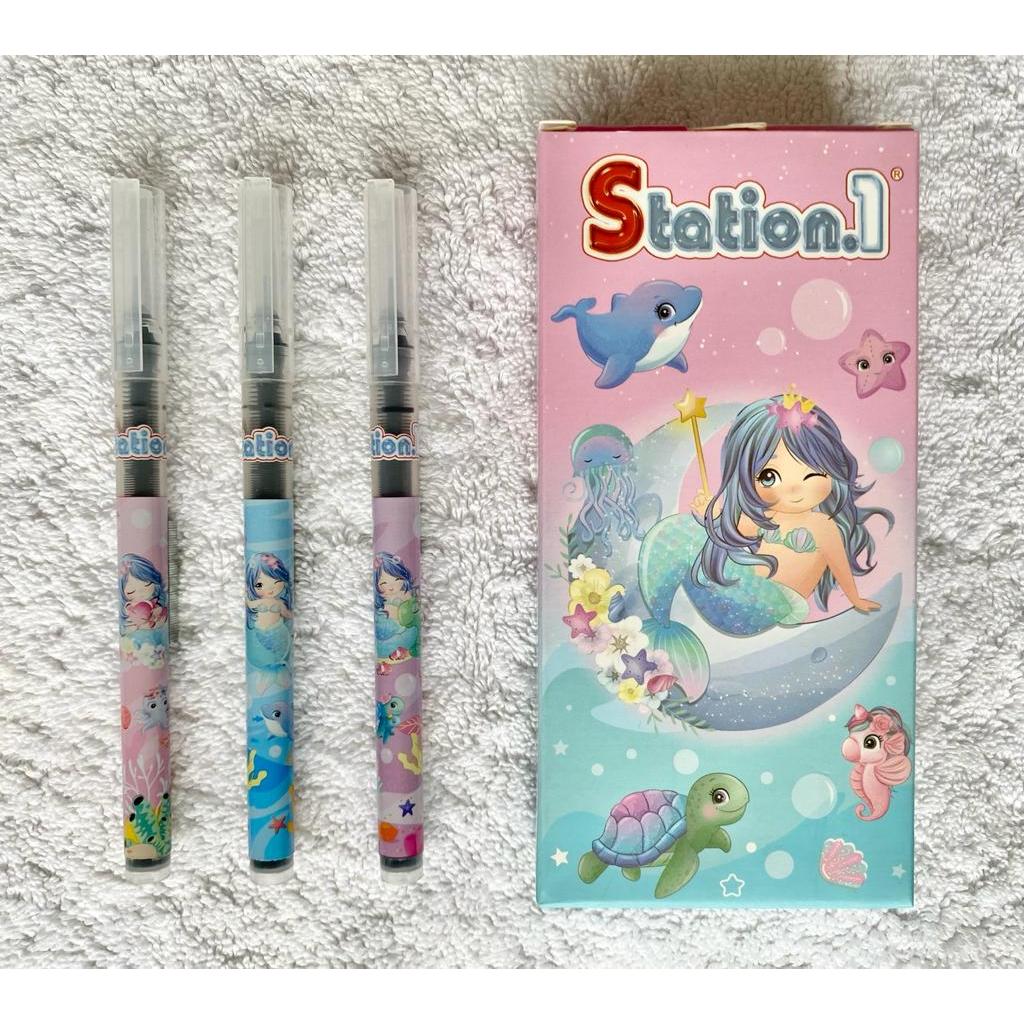 

(12pcs) pulpen gel roller station.1