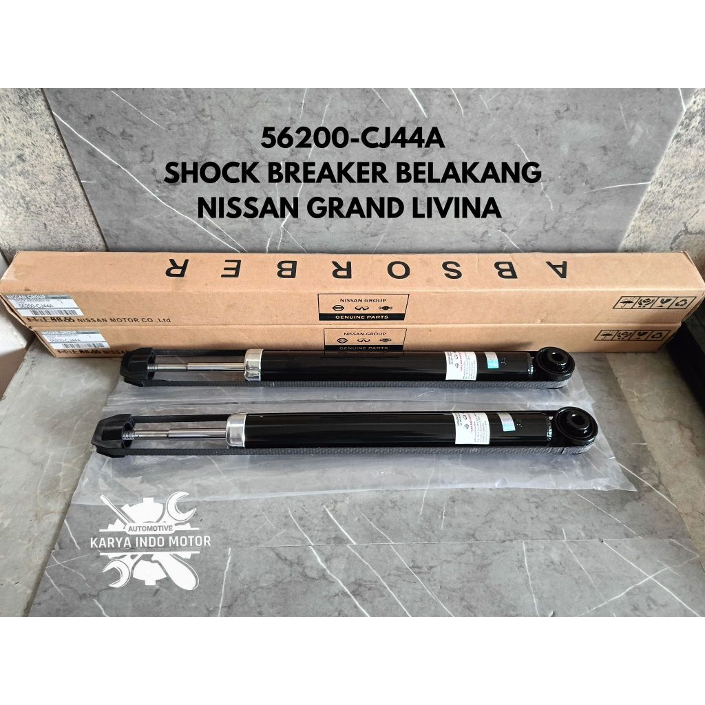 SHOCKBREAKER SHOCK BREAKER ABSORBER BELAKANG NISSAN GRAND LIVINA HARGA 1 SET 56200-CJ44A