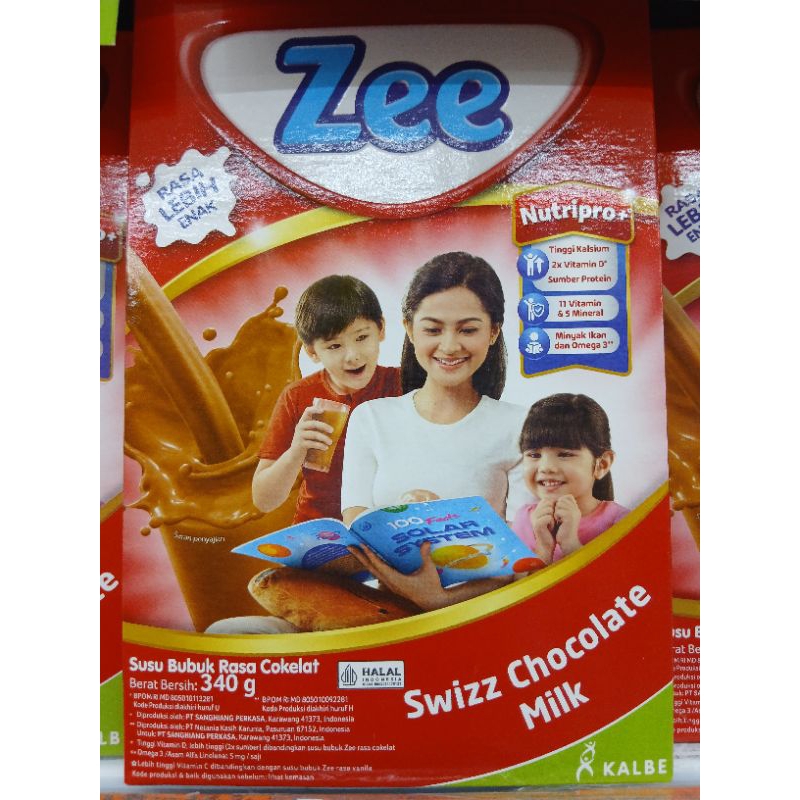 

Zee susu pertumbuhan 340 gram