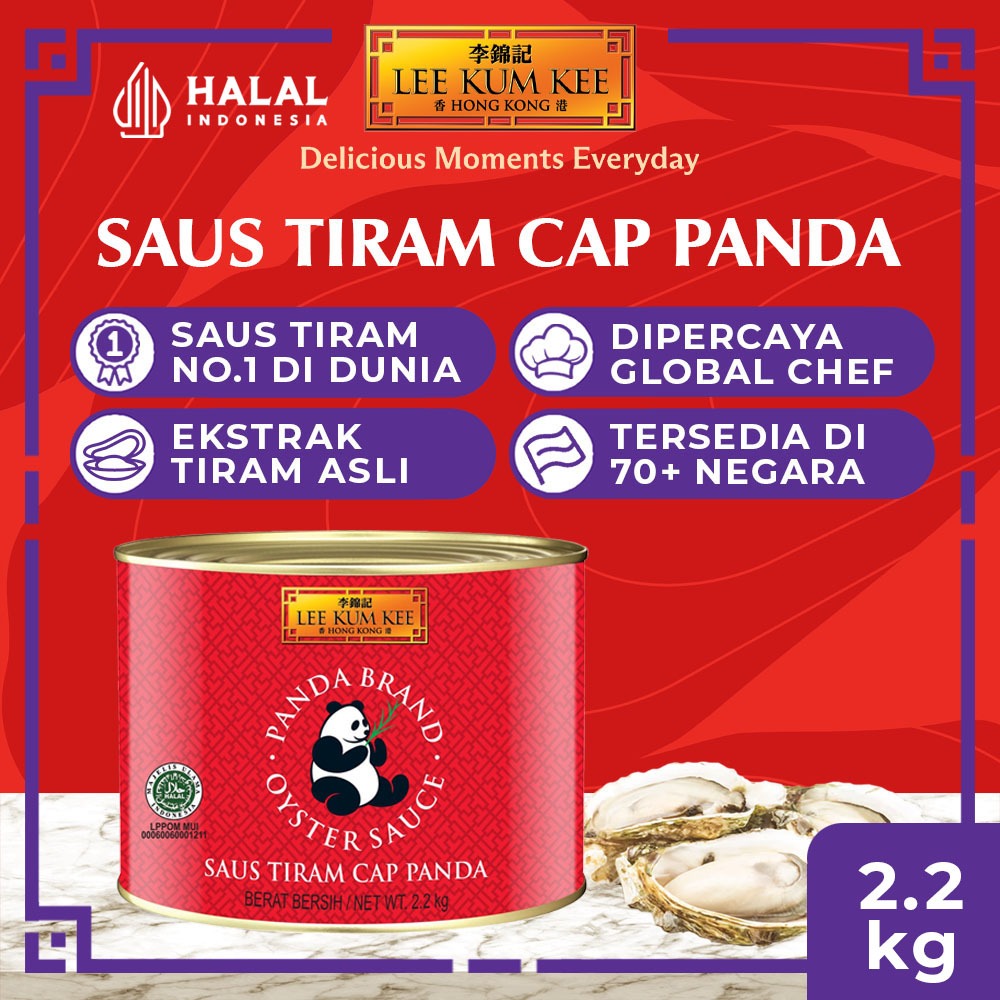 

LEE KUM KEE Oyster Sauce Saus Tiram Panda 2,2 Kg
