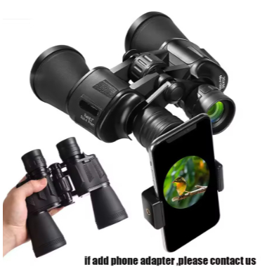 EDS Teropong Kuat 20X50 Profesional Berburu Berkemah Dengan Klip / Teleskop Jarak Jauh Penglihatan M