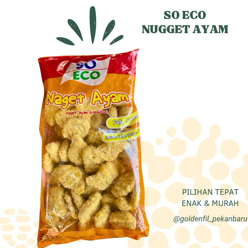 

Nugget ayam so eco 500g & 1kg