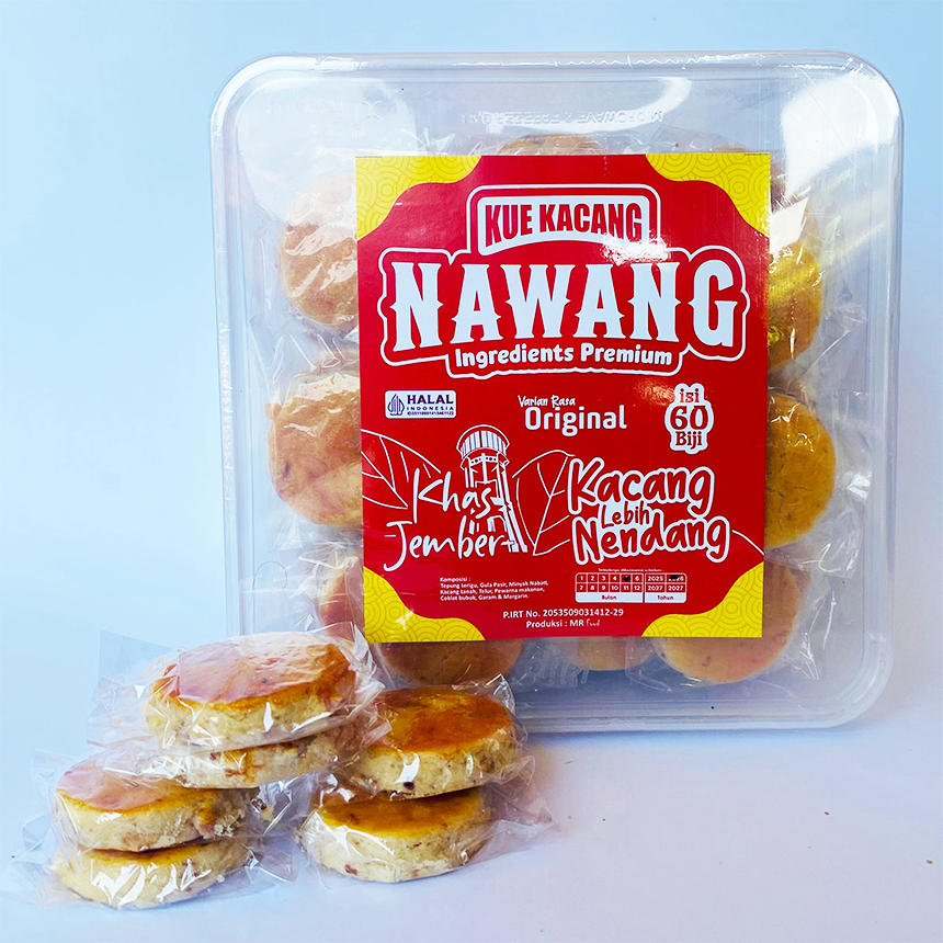 

Kue Kacang Nawang 36 Biji Original Khas Jember