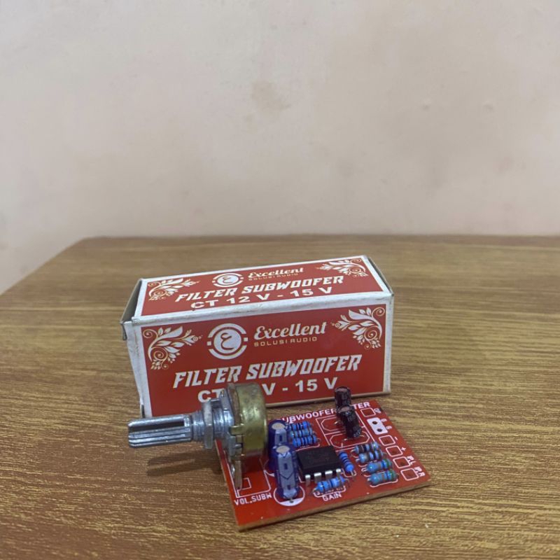KIT Filter Subwoofer 12 volt CT