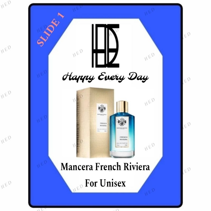 Parfum Refill Mcr French Riviera For Unisex