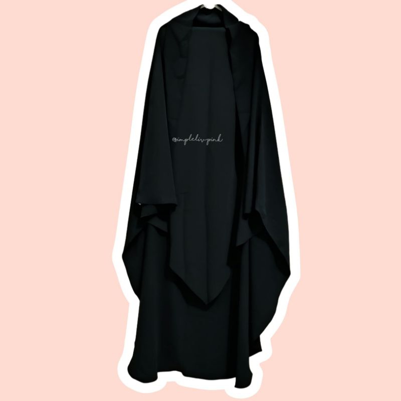 Preloved Khimar Nonpad / French Khimar / Khimar Bandana Khiban (Himosly, Aisyah Project, Tsurayya)