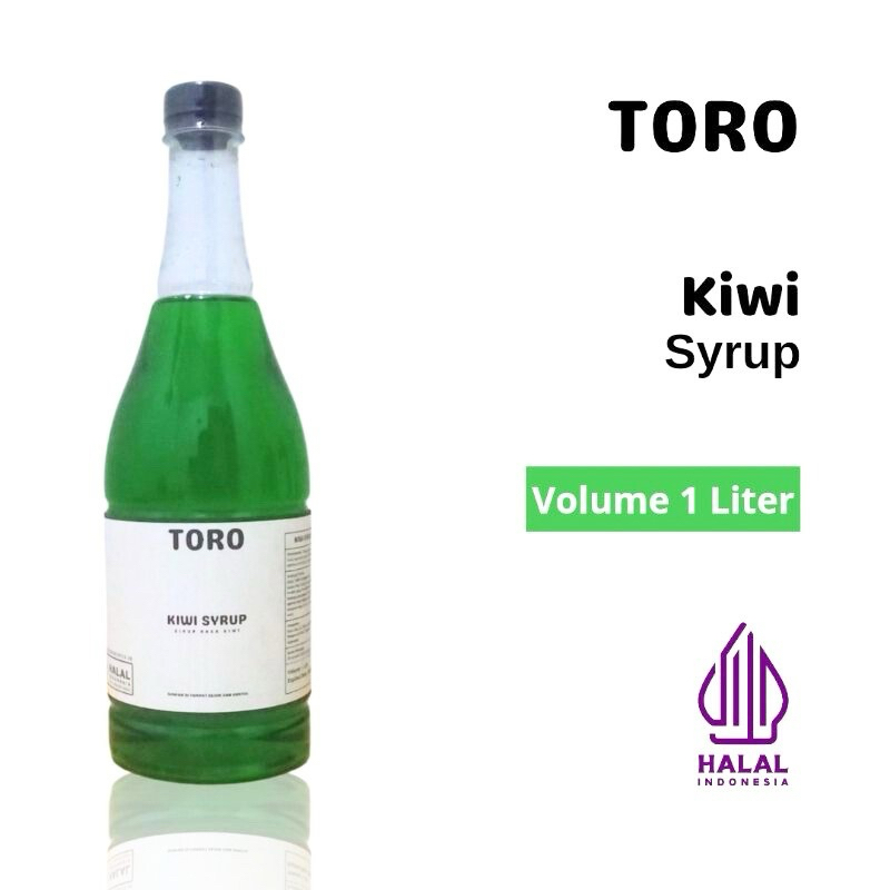 

Kiwi Syrup / Sirup Rasa Kiwi 1000ml ( 1L )
